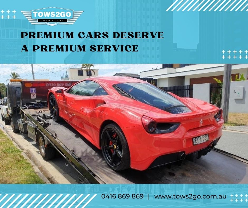 Towing | Towing Service | 24 Hour Towing Gold Coast | Tows 2 Go | Premium Cars Deserve A Premium Service