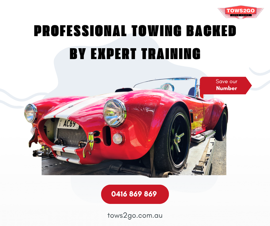 Professional Towing Backed by Expert Training | Towing Service | 24 Hour Towing Gold Coast | Tows 2 Go | 1