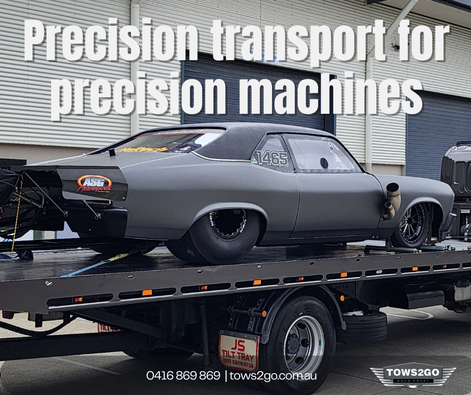 Towing | Towing Service | 24 Hour Towing Gold Coast | Tows 2 Go | Precision Transport For Precision Machines