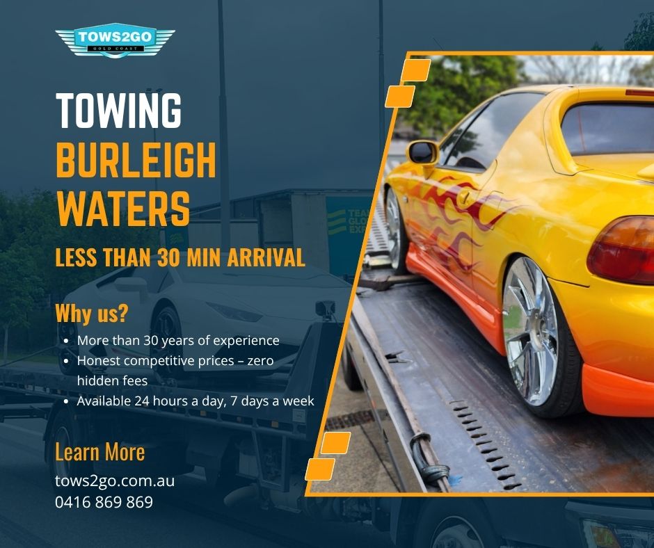 Towing | Towing Service | 24 Hour Towing Gold Coast | Tows 2 Go | Towing Burleigh Waters